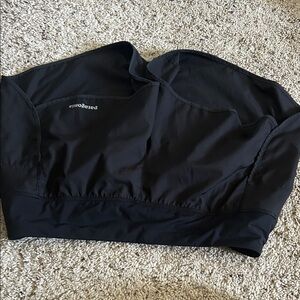 Patagonia Jet Black running shorts
